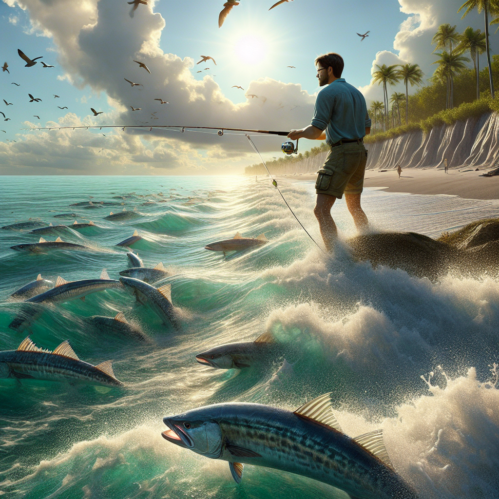 Shore Fishing for Barracuda in Florida’s Coastal Waters