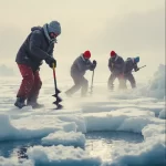 Ice Fishing Derby in Minnesota